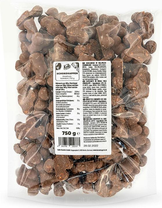 Image du produit KoRo Noisettes au chocolat au lait (1 pcs, 750 g)