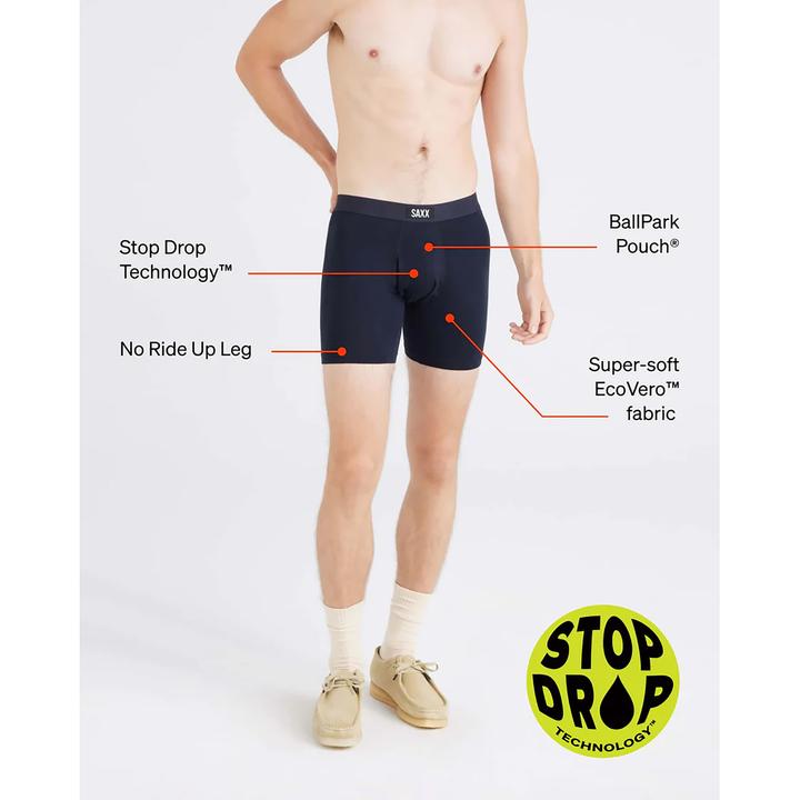 Produktbild SAXX Vibe Xtra Boxer Brief Fly 2-Pack (S, 2er Pack)