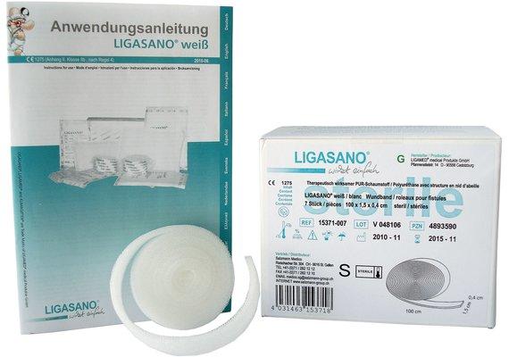 Produktbild Ligasano ® 3 m x 2.5 1 Stk weiss (Fusscrème & Fussgel)