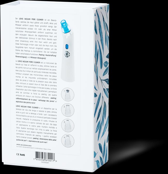 Actual product image Lovis vacuum pore cleaner