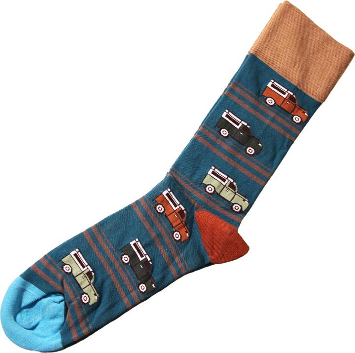 Image du produit Simply Essentials Boys Toys Mens Van Socks (39.5 - 45.5)