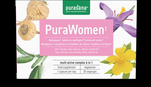 Produktbild Purasana PuraWOMEN 6 in 1 Vitamin Komplex Vegetarisch (30 Stück, Kapseln, 23.20 g)
