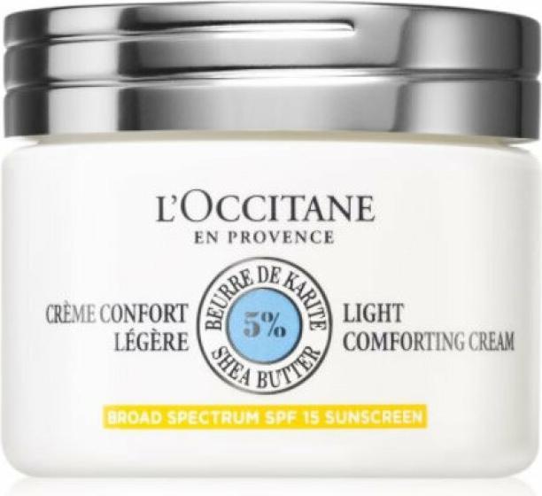 Actual product image L'Occitane Shea light face cream SPF15 (50 ml, 24h cream, SPF 15)