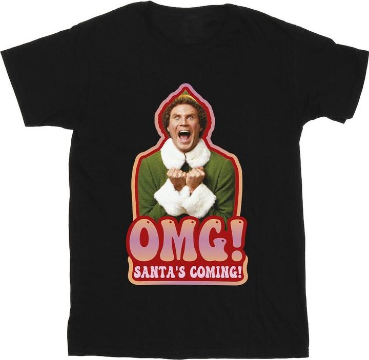 Produktbild Elf Santa's Coming TShirt (M)