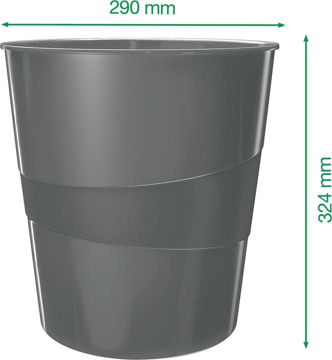 Immagine prodotto Leitz Cestino WOW 15l rosso metallizzato (15 l)