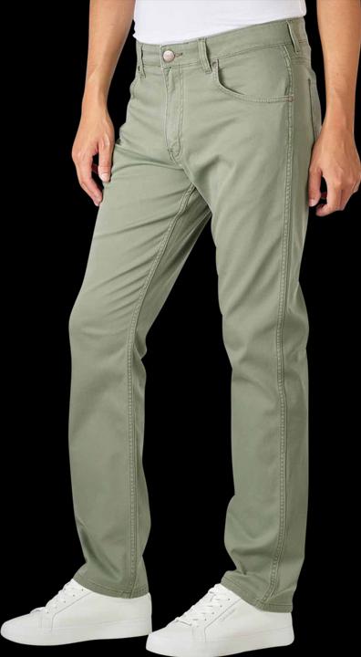 Actual product image Wrangler Greensboro (New Arizona) Straight Fit Dusty Olive (W31/L32)