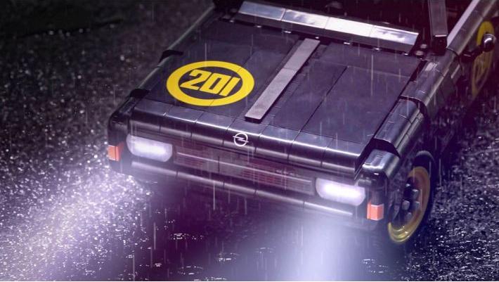 Actual product image Cobi Opel Rekord C-Black Widow