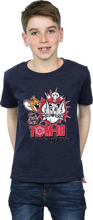 Actual product image Tom & Jerry Boys Tomic Energy T-Shirt (116)