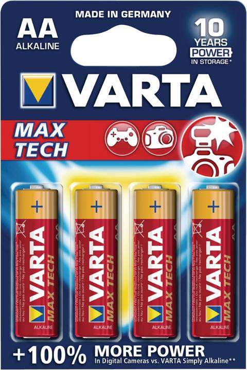 Actual product image Varta LONGLIFE Max Power (4 pcs., AA, 2980 mAh)