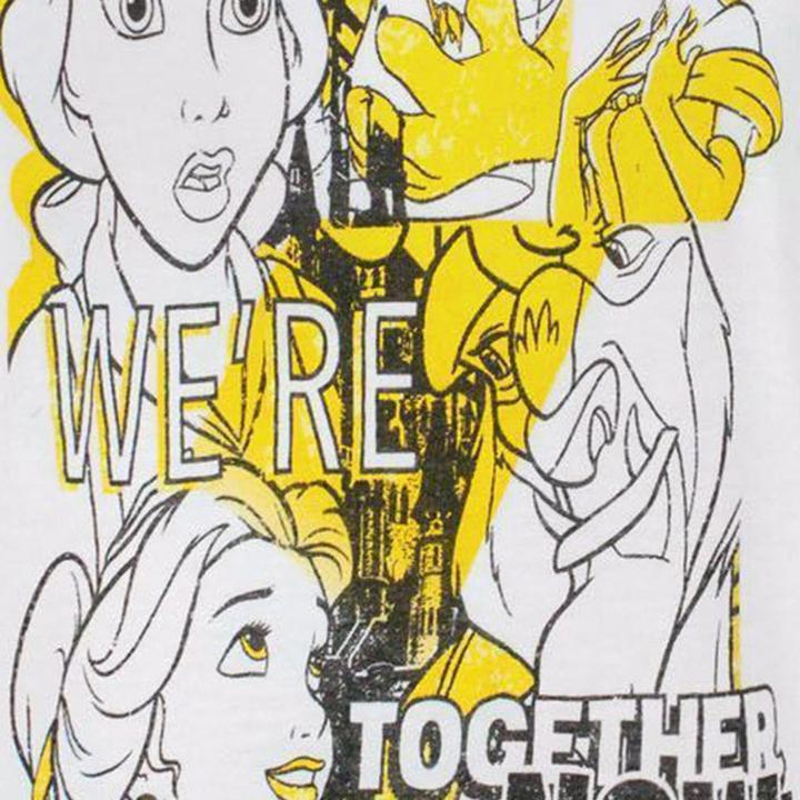 Actual product image Beauty And The Beast We Are Together Now TShirt girls (116)