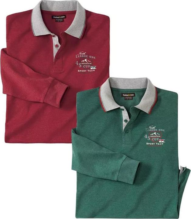 Atlas For Men 2erPack Poloshirts