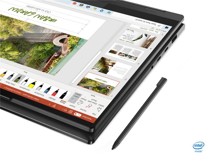 Actual product image Lenovo Yoga 9 14ITL5 82BG - Flip-Design - Core i7 1185G7 / 3 GHz - Win 10 Home 64-Bit - (14", Intel Core i7-1185G7, 16 GB, 1000 GB, DE)
