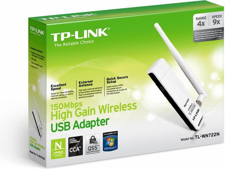 Produktbild TP-Link Tl-Wn722n (USB 2.0)