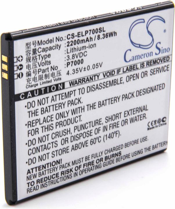 XCell Li-Ion-Akku - 2200mAh (3.8V) für Handy, Smartphone, Telefon wie Elephone P7000 (Akku, P7000)