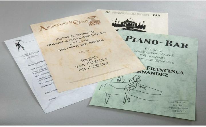 Actual product image Sigel Marble paper (90 g/m², 100 x, A4)