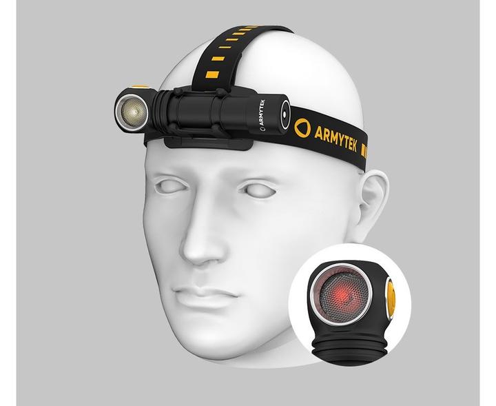 Actual product image ArmyTek Wizard C2 WR Magnet USB Multifunction Lamp warm & red (11.20 cm, 1100 lm)
