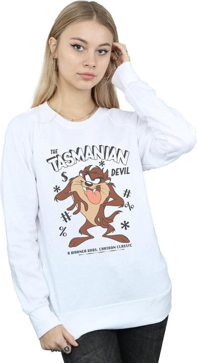 Immagine prodotto Looney Tunes Felpa Diavolo della Tasmania Vintage Donna (XXL)
