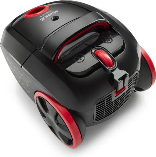 Actual product image Gorenje VCE21SFBKR Vacuum Cleaner, Bagged, Power 850 W, Working Radius 8 m, Black