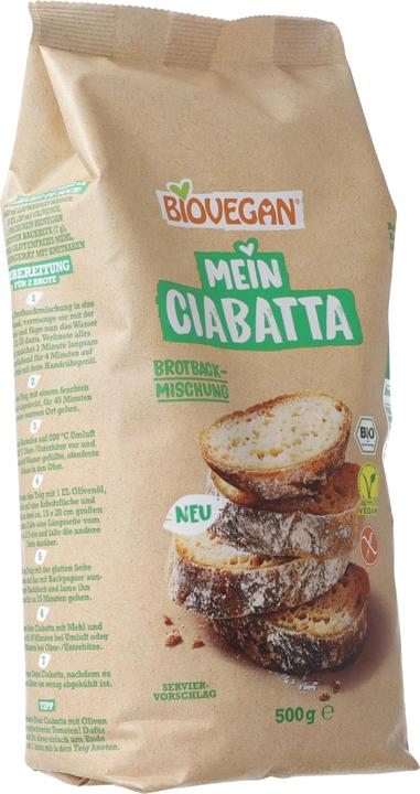 Produktbild Biovegan Mein Ciabatta Backmischung Bio (500 g)