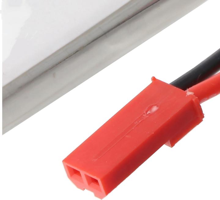 Immagine prodotto AccuCell Batteria Li-Ion 500mAh 3.7V per Lishi Toys L6052 Drone, Multicottero, Quadrocottero come LS-050 (3.70 V, 500 mAh)