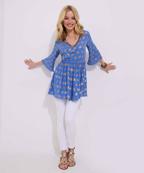 Produktbild Joe Browns Metallic Detail Shimmering Embroidered Tunic (10)