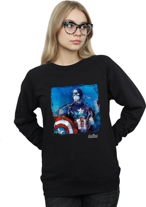 Produktbild Captain America Art Sweatshirt (L)