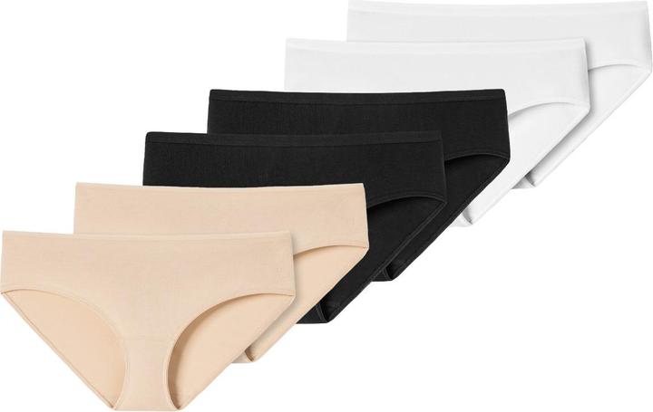 Produktbild Schiesser 6er Pack 95/5 Organic Hipster (40, L, 6er Pack)