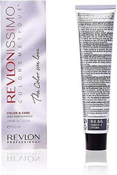 Actual product image Revlon Professional REVLONISSIMO COLOR & CARE permanent colour #66,66 60 ml (66.66)