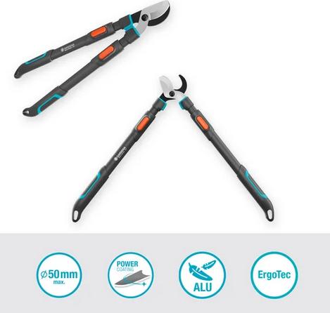 Actual product image Gardena TeleCut long branch shears 650-900B