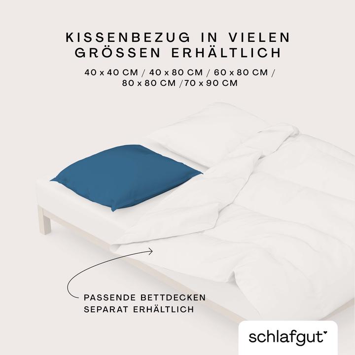 Actual product image schlafgut Woven Satin (Duvet cover, 40 x 80 cm)