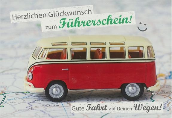 Card Moments Congratulations on your driver's license! (12 pcs.)