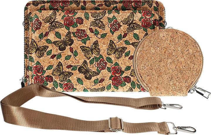 Actual product image Avizar NaturePrint cork bag