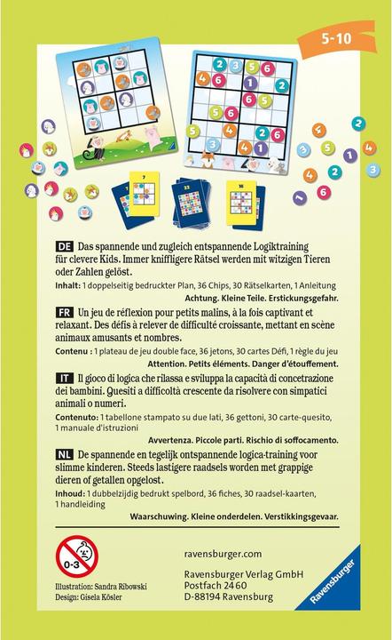 Produktbild Ravensburger Kids Sudoku (Deutsch)
