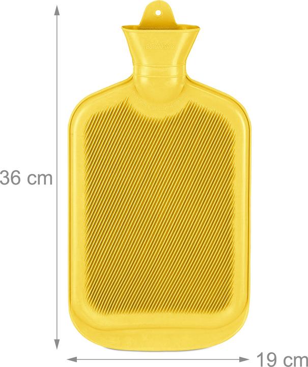 Actual product image Relaxdays Hot water bottle (2 l)