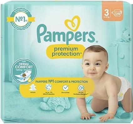 Immagine prodotto Pampers Protezione Premium (Dimensione 3, 29 Pezzo/i)