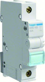 Produktbild Hager NEUTRALLEITERDURCHFÜHRUNG 63A / KRN 163 1PLE KRN163