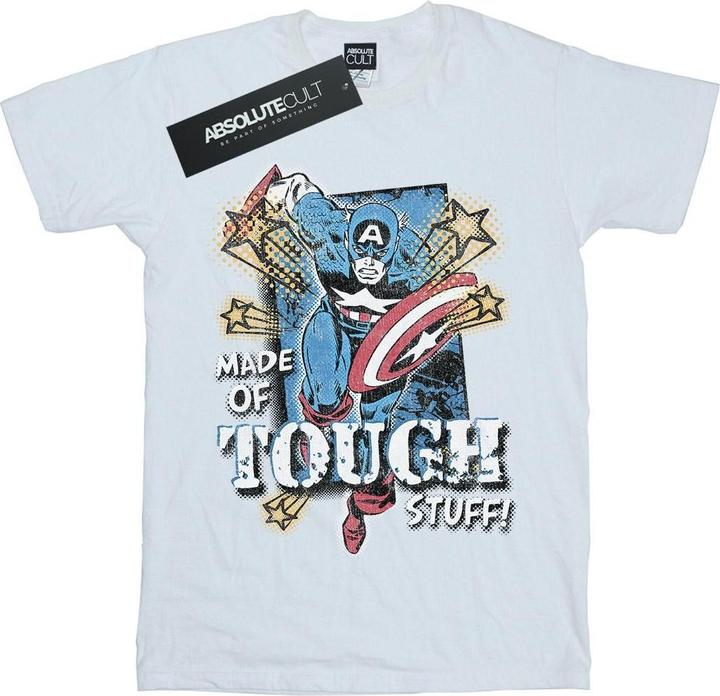 Produktbild Captain America Made Of Tough Stuff TShirt (XXL)