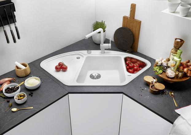 Actual product image Blanco Delta II (Top-mounted sink, 55.10 cm, 57.50 cm)