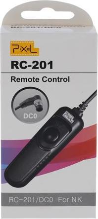 Actual product image Pixel RC-201 remote control Wired Digital camera Press buttons (Cable)