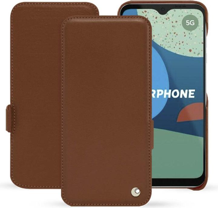 Productafbeelding Noreve Lederen omslag horizontaal (Fairphone 4)