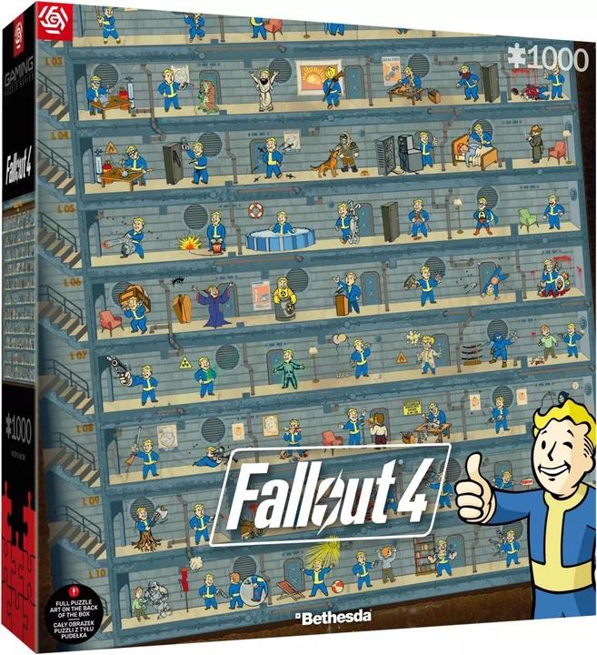 Immagine prodotto Good Loot Puzzle Gaming Puzzle: Fallout 4 Perk Poster 1000 elementów (1000 pezzi)