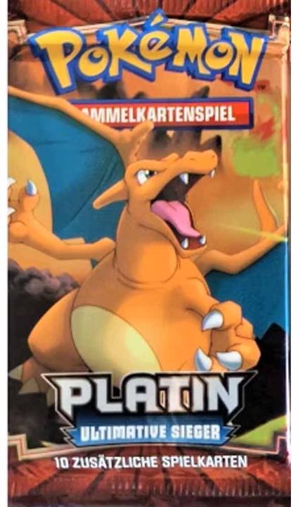 Actual product image Pokémon Platin Ultimative Sieger Booster - DE (German, Booster Pack)