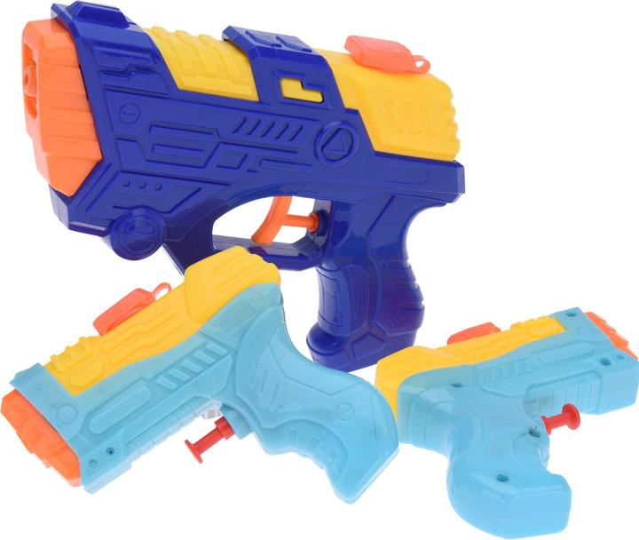 Actual product image Tender Toys Water pistols in futuristic design, set of 3