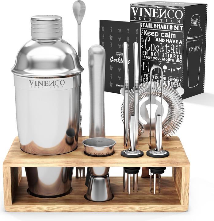 Vinenco Cocktail Shaker Set (Cocktail Set)