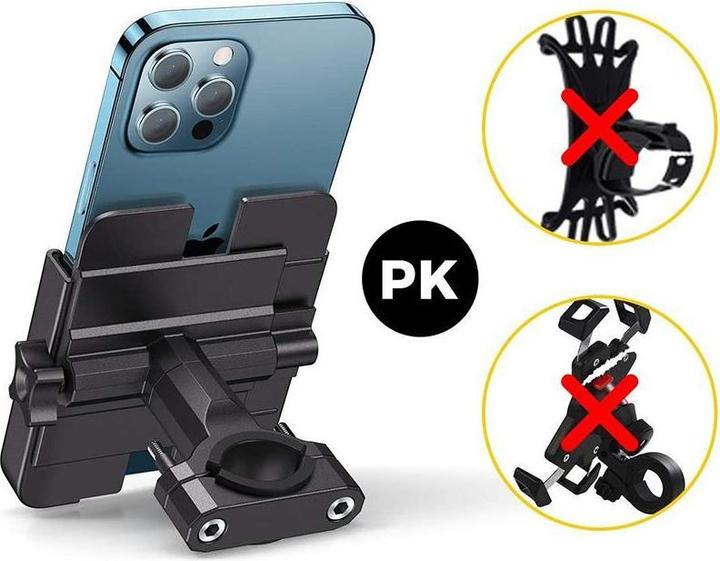 Produktbild Wozinsky Fahrradhalterung aus Metall, schwarz Scooter (WBHBK3)