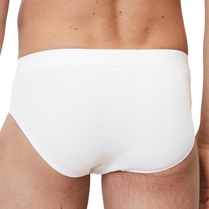 Produktbild Marc O'Polo 2er Pack Iconic Rib Organic Cotton Slip / Unterhose (XXL, 2er Pack)