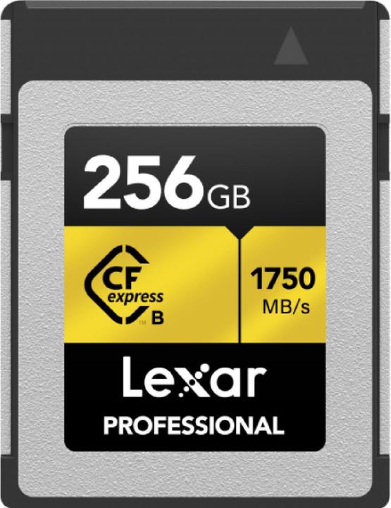 Actual product image Lexar Gold Series (256 GB, CFexpress type B)