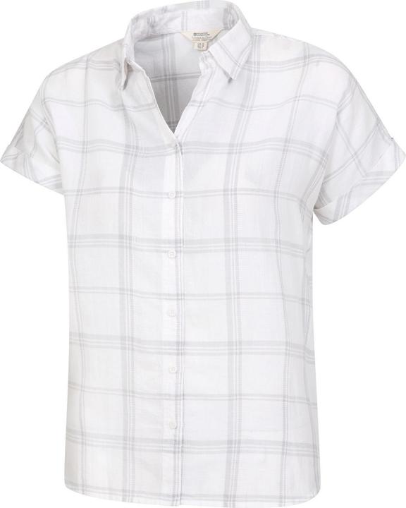 Actual product image Mountain Warehouse Womens/Ladies Palm Checked Relaxed Fit Shirt (42 D)