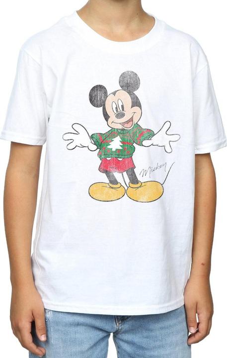 Immagine prodotto Disney Mickey Mouse Christmas Jumper Maglietta Ragazzi (116)