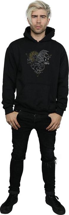 Actual product image Mens Thestral Line Art Hoodie (XXL)
